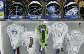 Lacrosse Sticks and Masks
